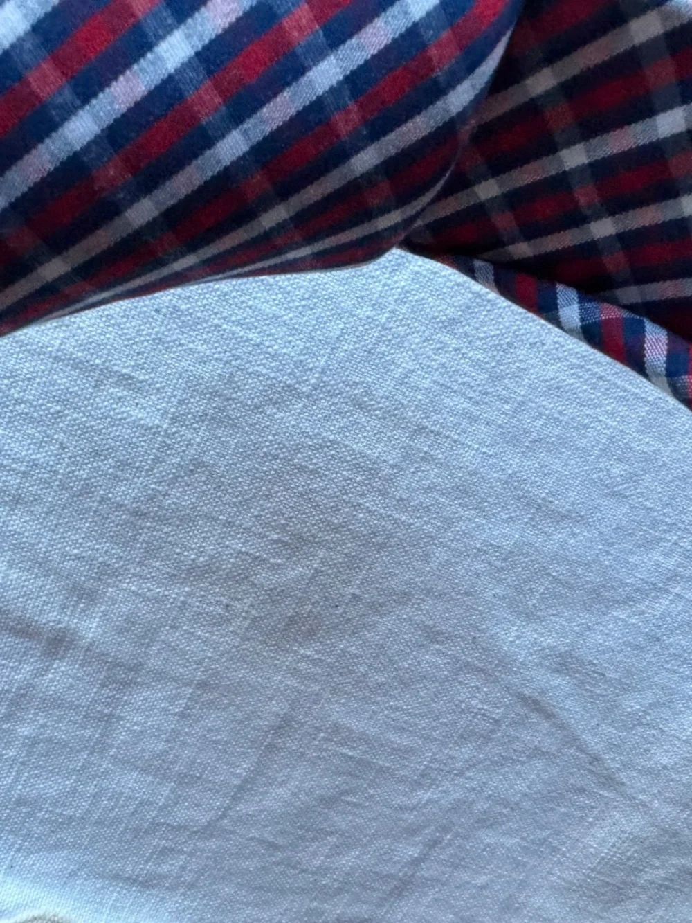 Draper James Red/White/Blue Picnic Plaid Knot Headband-NWT